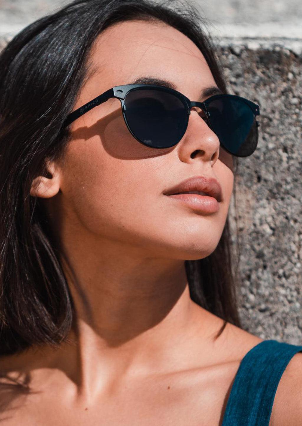 Titanium Clubmasters - V2 - Changeable Lenses