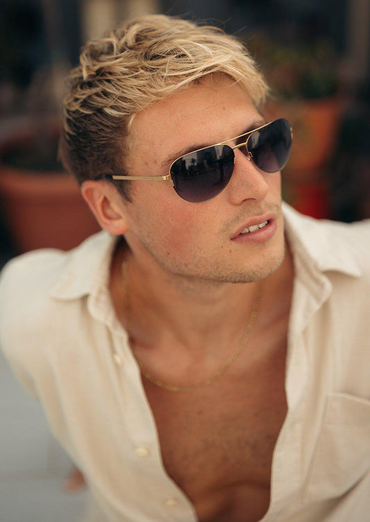 Titanium Aviators - V2 - Changeable Lenses